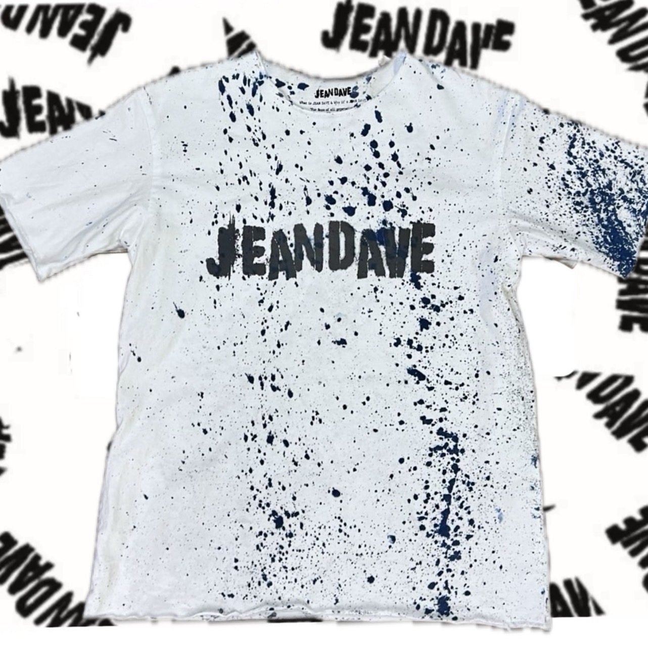 JEAN DAVE コラボ 藍染TEEの画像4
