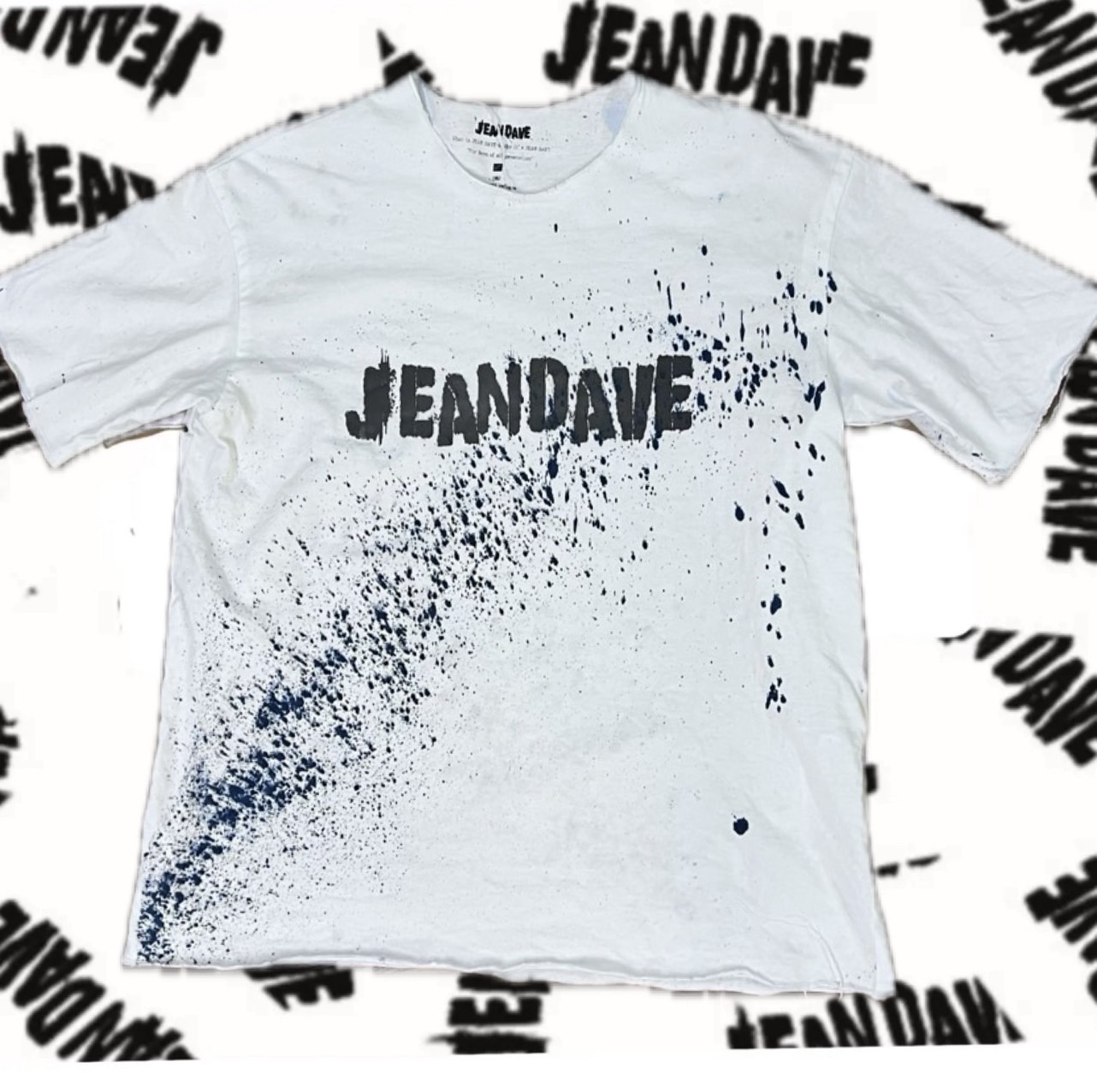 JEAN DAVE コラボ 藍染TEEの画像5
